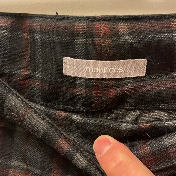Maurice’s plaid women’s dress pants size 10-Regular - Picture 2 of 9